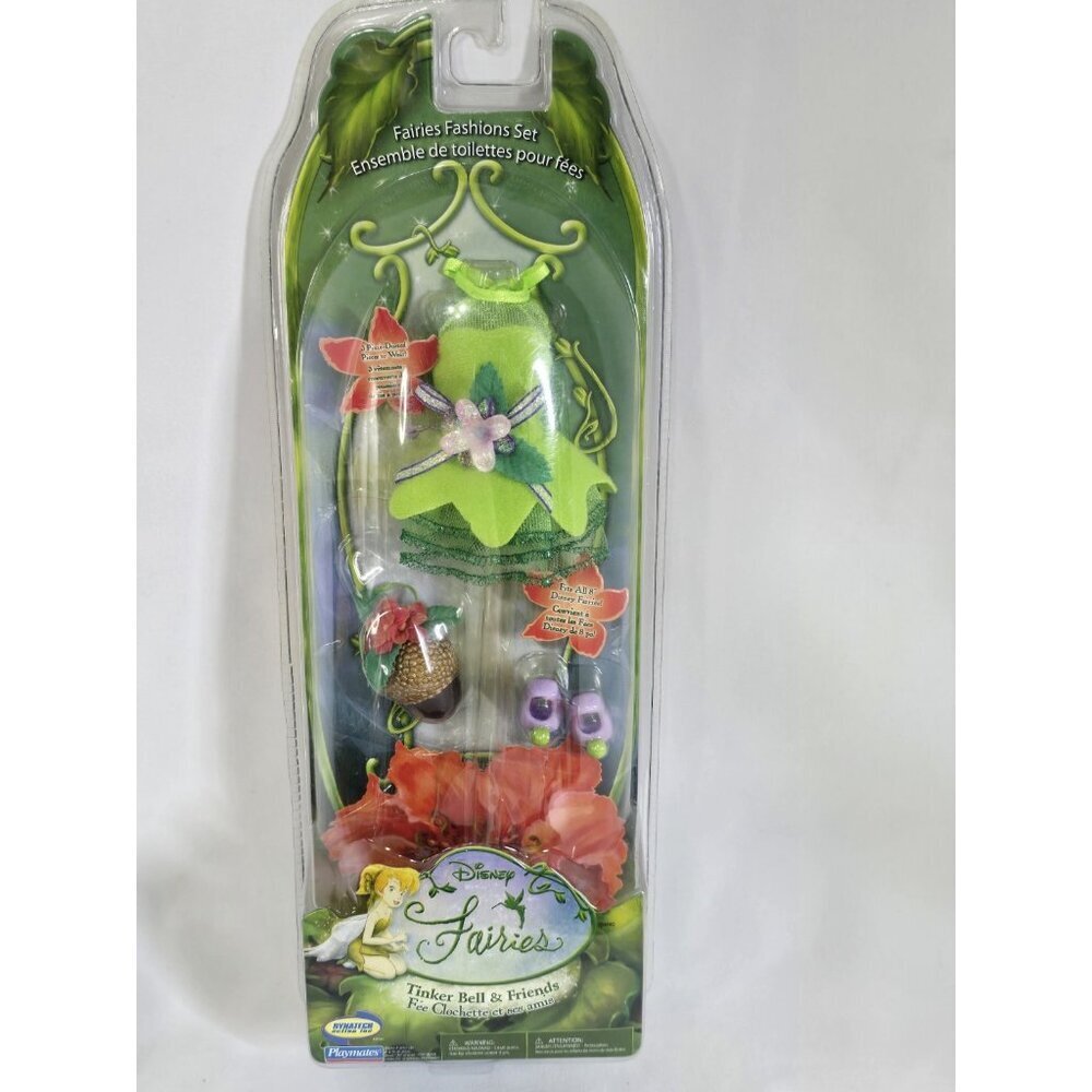 2006 Disney Fairies Tinkerbell & Friends Fashion Sets Outfit Clothes Dress Shoes